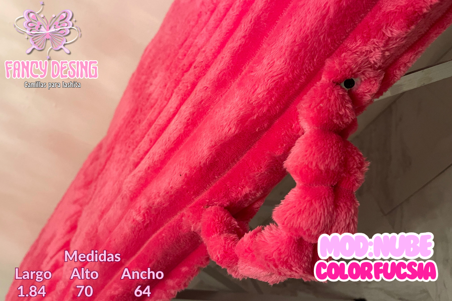 CAMILLA PORTATIL NUBE COLOR FUCSIA